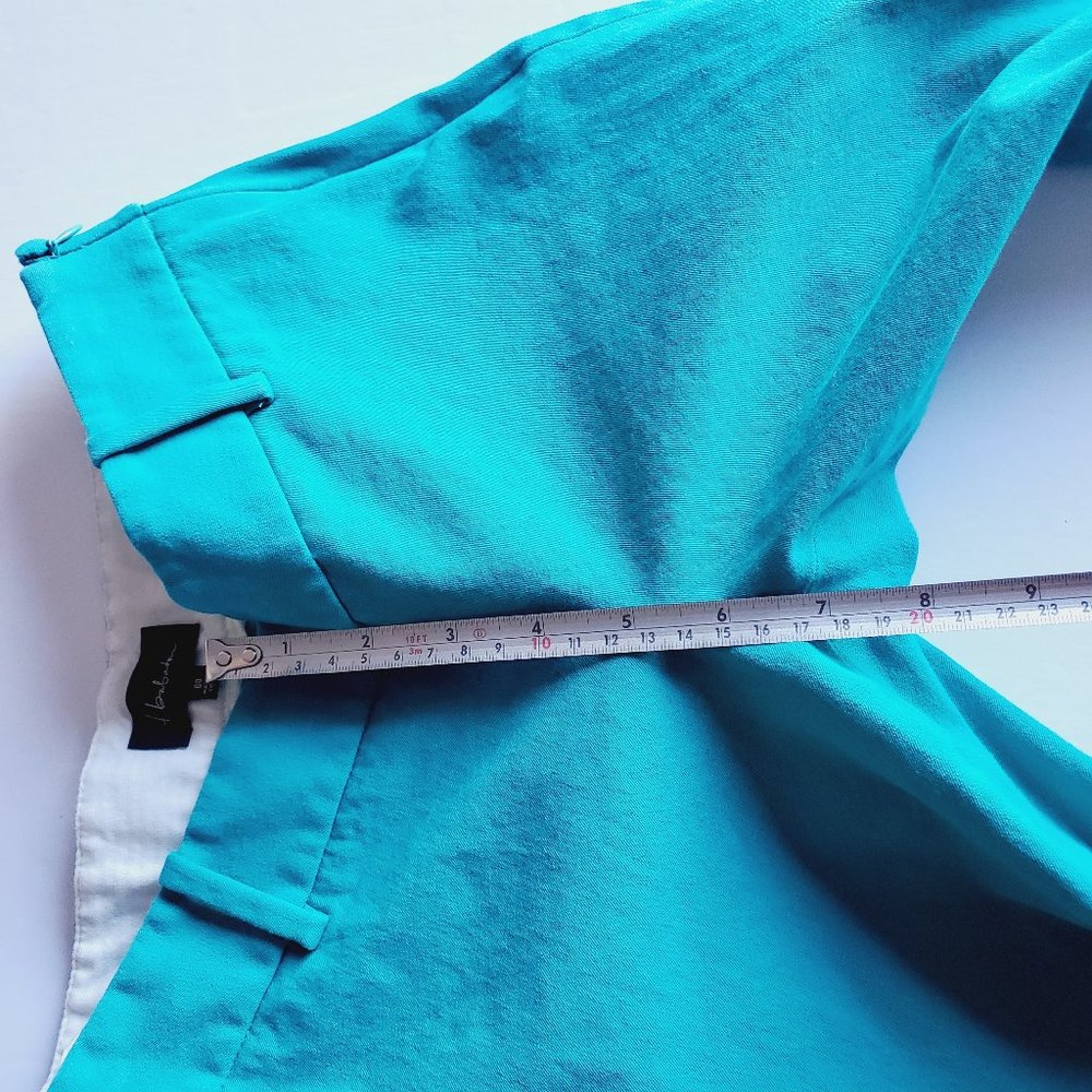 ARITZIA BABATON Emerald Green Cropped Pants - Picture 4 of 7